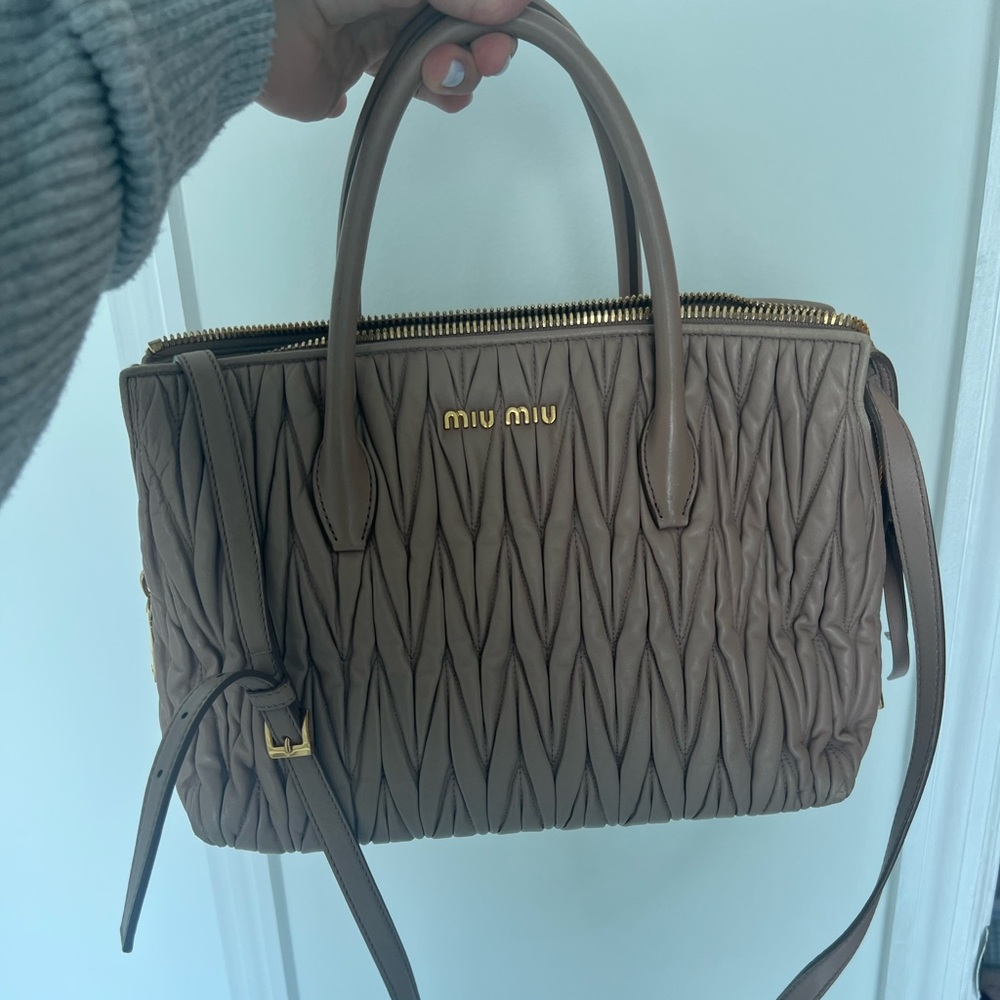Miu Miu Matelassé Bag